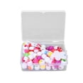 thumbnail image 4 of Perles de Cheveux, 74 Pcs Perles de Cheveux Pinces à Cheveux Flexibles Anneaux de Tresse de Cheveux Design Épuré, 4 of 8