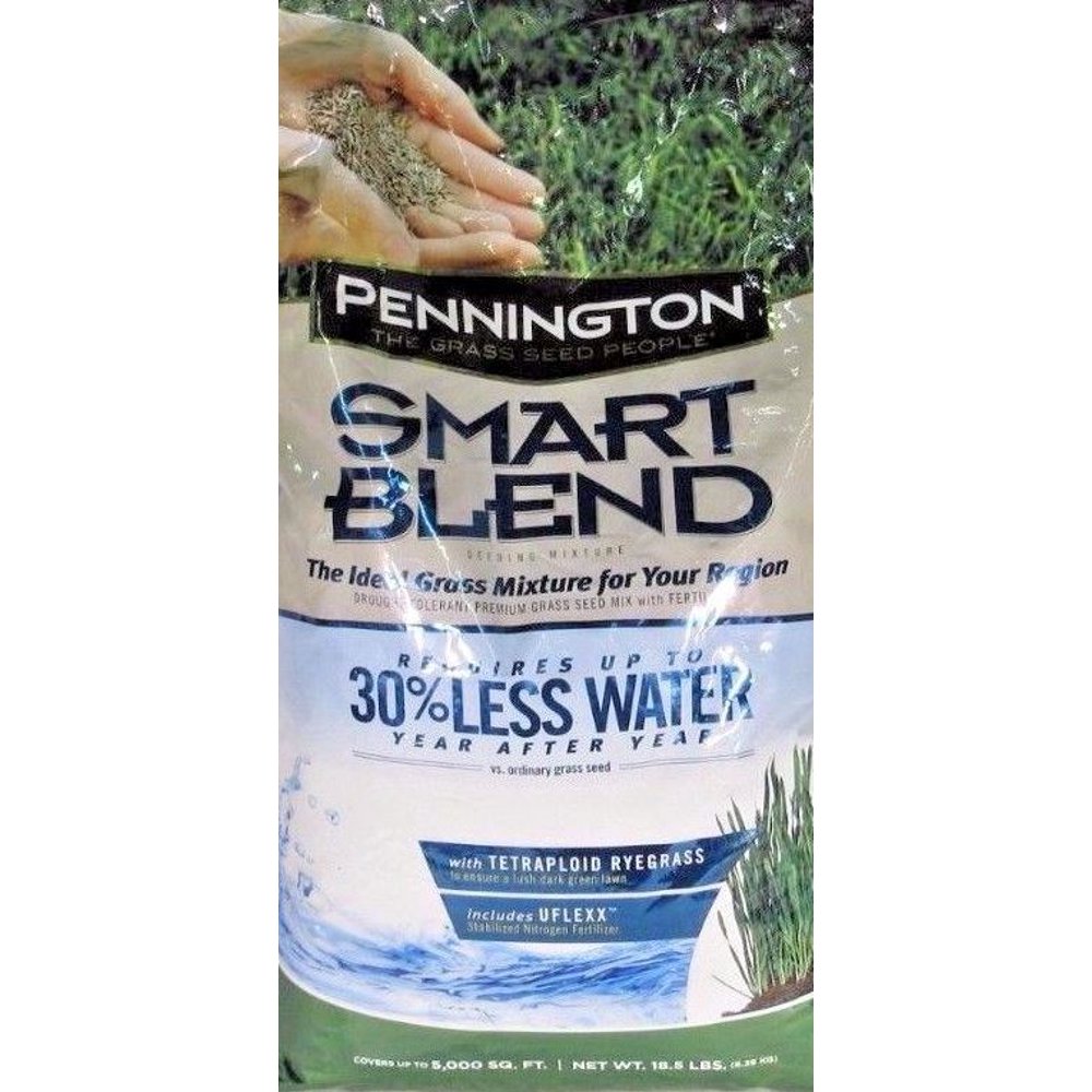 Pennington Smart Blend Drought Resistant Grass Seed Mix w/Fertilizer 18