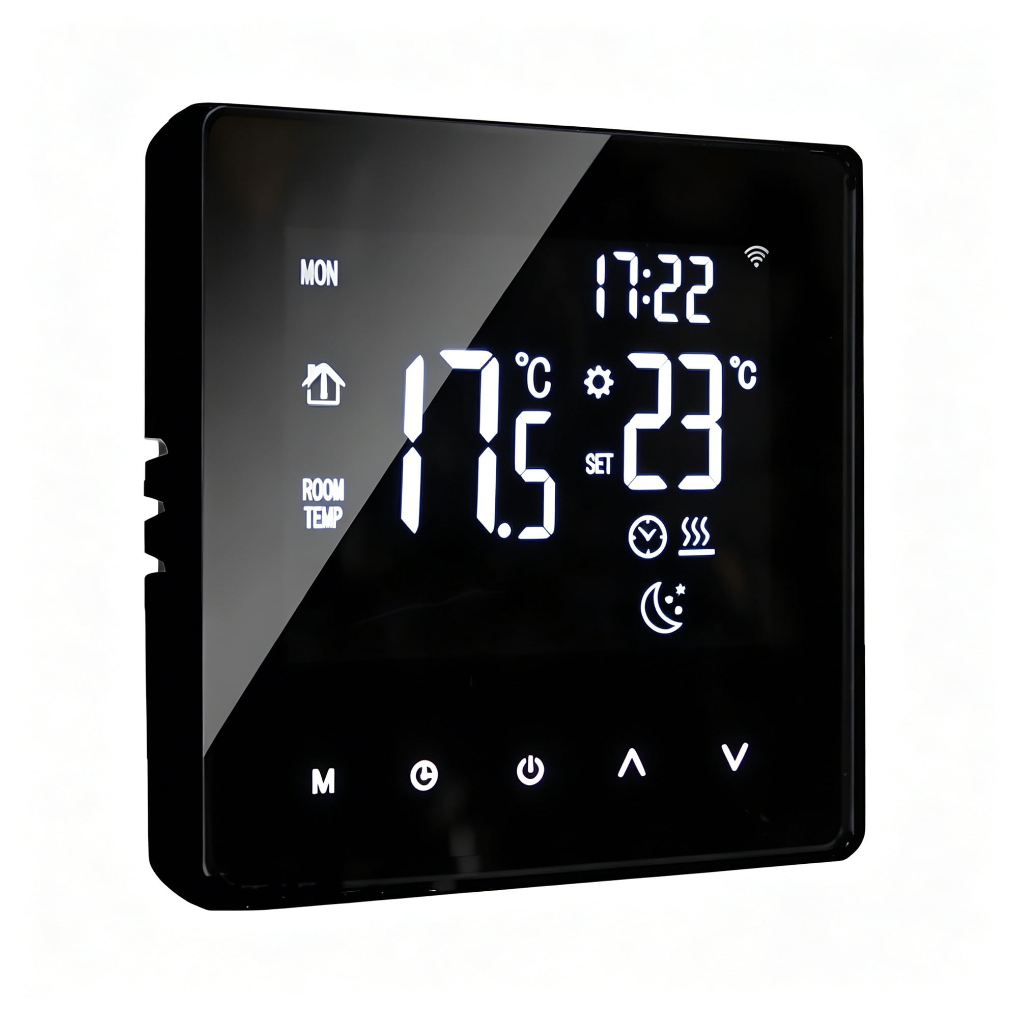 GJX 2026 New Digital Smart Thermostat Programmable Wifi Wireless Home Room Sensor App Control for Home,Office,Living Room,Bedroom,Hvac Systems,Temperature Regulation,Energy Saving.