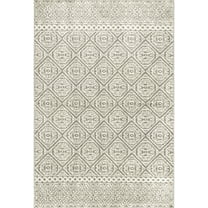 nuLOOM Floral Jeanette Accent Rug, 2' x 3', Gray