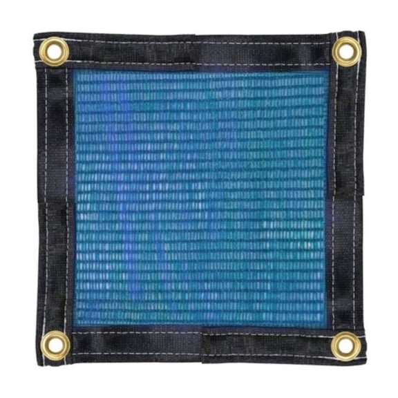 Riverstone Industries B-SC1210-50 12 x 10 ft. 3 Season Knitted Shade Cloth, Blue - 50 Percentage Shade Protection