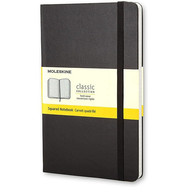 Libreta Moleskine Pasta Dura Negro Hoja Cuadrada Moleskine 9788883701139