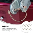 thumbnail image 4 of FUTUREORYY Trailer Hitch Coupler Pin Alloy 6Pcs 3.03X2.12X0.47in, 4 of 8