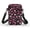 Love Pattern, variant on HELLHERO Heart and Bow and Arrow Pattern Love Cross Body Purse Polyester Leakproof Sling Bag for Travel