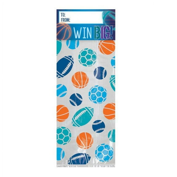 Happy Birthday 'Birthday Baller' Favor Bag Kit (20ct)