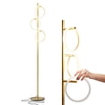 thumbnail image 1 of Saturn Lampe de Sol LED - Laiton, 1 of 5