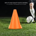 thumbnail image 4 of Cono de Entrenamiento de fútbol de 18cm, barreras de fútbol, accesorio de soporte de marcador de plástico (naranja), 6 uds. NikouMX  Deportes, 4 of 8