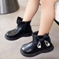 thumbnail image 4 of Generic Kids Winter Boots Fashion Kids Winter Water Proof Flat Keep Warm Snow Boots Big Girls Winter Boots Size 1, 4 of 7
