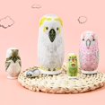 thumbnail image 4 of Muñecas Rusas De Madera Para Anidar, Muñecas Clásicas De Anidación De Pájaros Y Búhos, Juguetes Hechos A Mano, Regalo Para Niños, 4 of 6