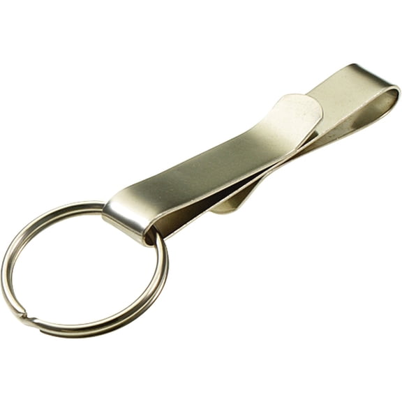 Lucky Line Hook-On Steel Key Holder - Belt Clip Keychain - 1 Piece