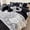 Black, variant on Duvet Cover Queen Size,Chic Lace 3 Pieces Comforter Cover with Bowknot Bow Tie (1 Duvet Cover 90x90 Inch, 2 Pillowcases) Soft Washed Microfiber Ruffled Bedding Set,Aesthetic Bedding-Black,Queen Size