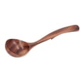 thumbnail image 3 of Serving Spoon,Long Handle Ladle Acacia Soup Spoon Long Handle Ladle Masterfully Created, 3 of 14