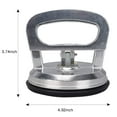thumbnail image 2 of Aspiradora de aluminio Solude con ventosa para ventanas de vidrio, 2 of 5