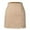 Beige, variant on yillto Womens A Lined Skirts High Waist Split Hem Fashion Slim Short Skirt Ladies Solid Color Mini Skirt