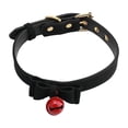 thumbnail image 2 of Gargantilla de cuero con forma de campana para mujer y hombre, ideal como regalo de fiesta, accesorio de joyería para bodas, cosplay, compromisos y, 2 of 8