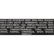 Drakkar Noir Deodorant Body Spray 6 fl oz