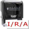 thumbnail image 1 of Large Self-Inking Ira Stamp, Trodat Printy 4913, Press and Print Stamping, Impression Size 7/8" x 2-1/4", Up to 10,000 Impressions - Red Ink, 1 of 10