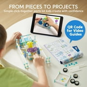 مجموعة أدوات Klever Kits Motor Robotics Kit 36 في 1 STEM Toy للأولاد، مجموعة العلوم التعليمية للأطفال من سن 8 إلى 12 عامًا