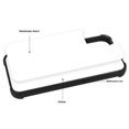 thumbnail image 3 of KAIYANG Paquete de 10 unidades de fundas para iPhone 16 Pro con cuatro esquinas, anticaídas, de PC y TPU, compatible con transferencia de calor, 3 of 5