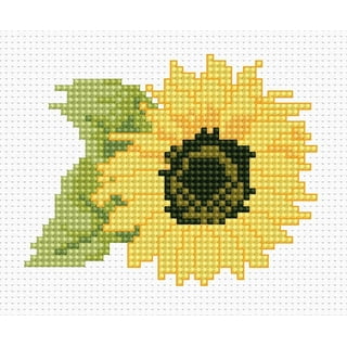 Sunflower Cross Stitch Kit for Kids – Brooklyn Haberdashery