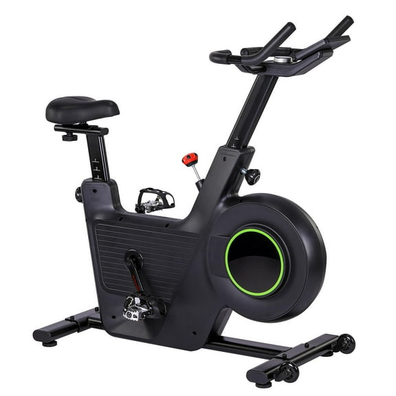 Ataucjin Exercise Bike,Indoor Cycling Bike for Home Cardio, Plus Magnetic Resistance/Brake Pad Indoor Cycling Bike Stationary, Low Noise Fitness Stationary Bike with App, Upgraded Version Seat