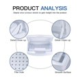 thumbnail image 3 of Plastic Sterilizing Tray,tool Sterilization Box,nail Tools Plastic Disinfection Box Beauty Tool Disinfection Tray Disinfection Box,tweezers,hair Salon, 3 of 3