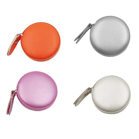 

Macaron Color Mini Small Tape Leather Round Tape Measure Portable Retractable Measures Height Children Ruler Centimeter