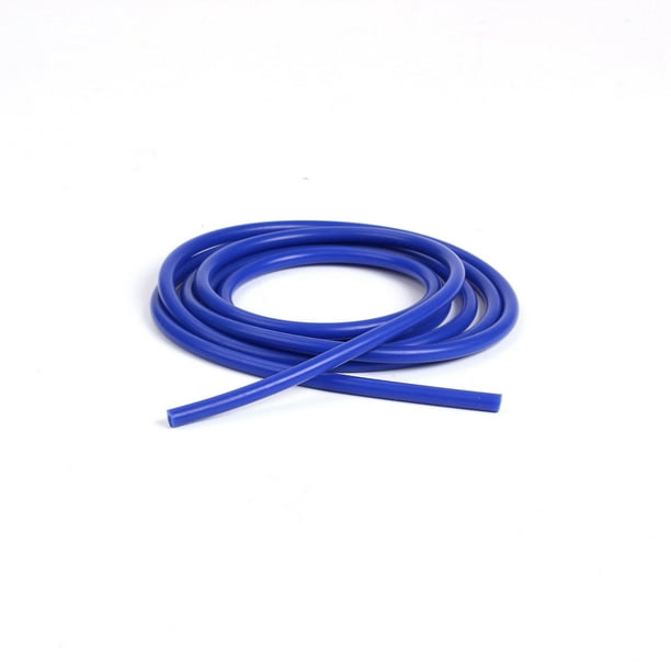 3,28ft Silicone Tube d'Aspiration Tuyau Accessoires de Voiture Bleu Taille:  3mm/8mm 