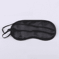 thumbnail image 4 of Máscara de ojos opaca de poliéster sin almohadilla nasal para dormir Air Car Game, máscara de ojos negra, máscara de ojos multifuncional, siesta familiar, siesta de empresa, 4 of 4