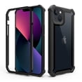 thumbnail image 2 of Shockproof Bumper Transparent Clear PC Phone Case For iPhone 14 13 12 11 Pro Max 6 6S 7 8 Plus X XR XS Max SE Acrylic Back Cover, 2 of 5