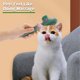 thumbnail image 4 of Cepillo para perros y gatos (verde), cepillo autolimpiante para el cuidado de perros, peine para perros y gatos con mango para pelo corto/largo, cepillo para mascotas con botón de autolimpieza para el, 4 of 5