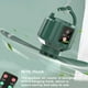 thumbnail image 4 of Advancent Ventilador para tienda de campaña con luz LED 5200/10400 mAh, enfriador de aire con pilas, colgante, sensor de seguridad, luz nocturna, Control Electrodomésticos Verde/5200 mah Advancent HA065474-02, 4 of 6