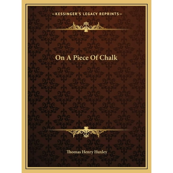 On A Piece Of Chalk, (Paperback)