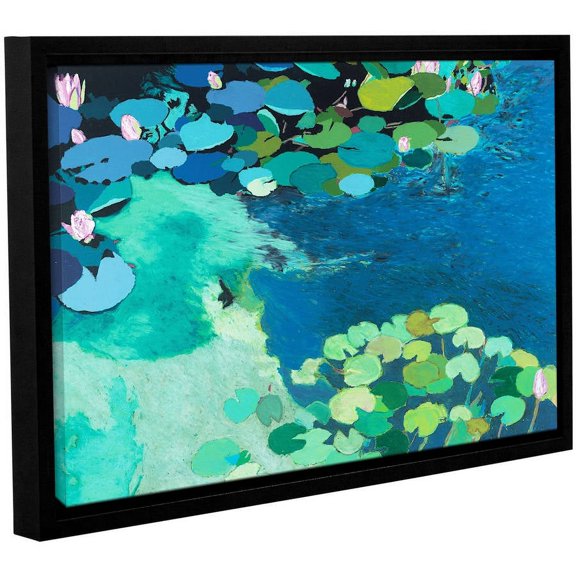ArtWall Allan Friedlander "Moonlit Shadows" Gallery-wrapped Floater-framed Canvas
