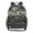 Colorful Seamless Borders, variant on Clear Backpack 12L Large Capacity Transparent Waterproof Colorful Seamless Borders