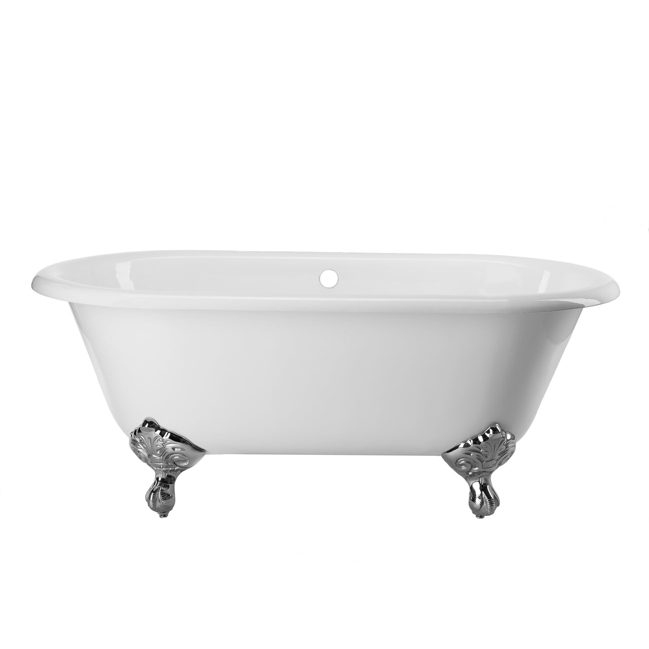 Vintage Tub & Bath Kensington 66 Inch Cast Iron Double Ended Clawfoot