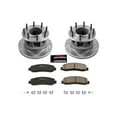 thumbnail image 3 of PowerStop Front Z23 Evolution Sport Carbon-Fiber Ceramic Brake Pad and Drilled & Slotted Rotor Kit Fits: FORD Select Models K6526, 3 of 10