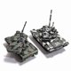 thumbnail image 2 of Bloques de construcción serie militar modelo juguetes creativos multiusos M1A2 leopardo 2A7 T-90 tanque de batalla principal para niño regalo de Navidad,T-90, 2 of 8