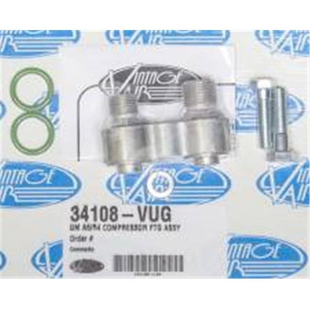 Vintage Air VIN34108-VUG Compressor Fitting Assembly