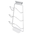 thumbnail image 1 of Pot Lid Organizer,3 Tier Wall Mounted Pot Lid Holder Pot Cover Rack Compact and Lightweight, 1 of 12
