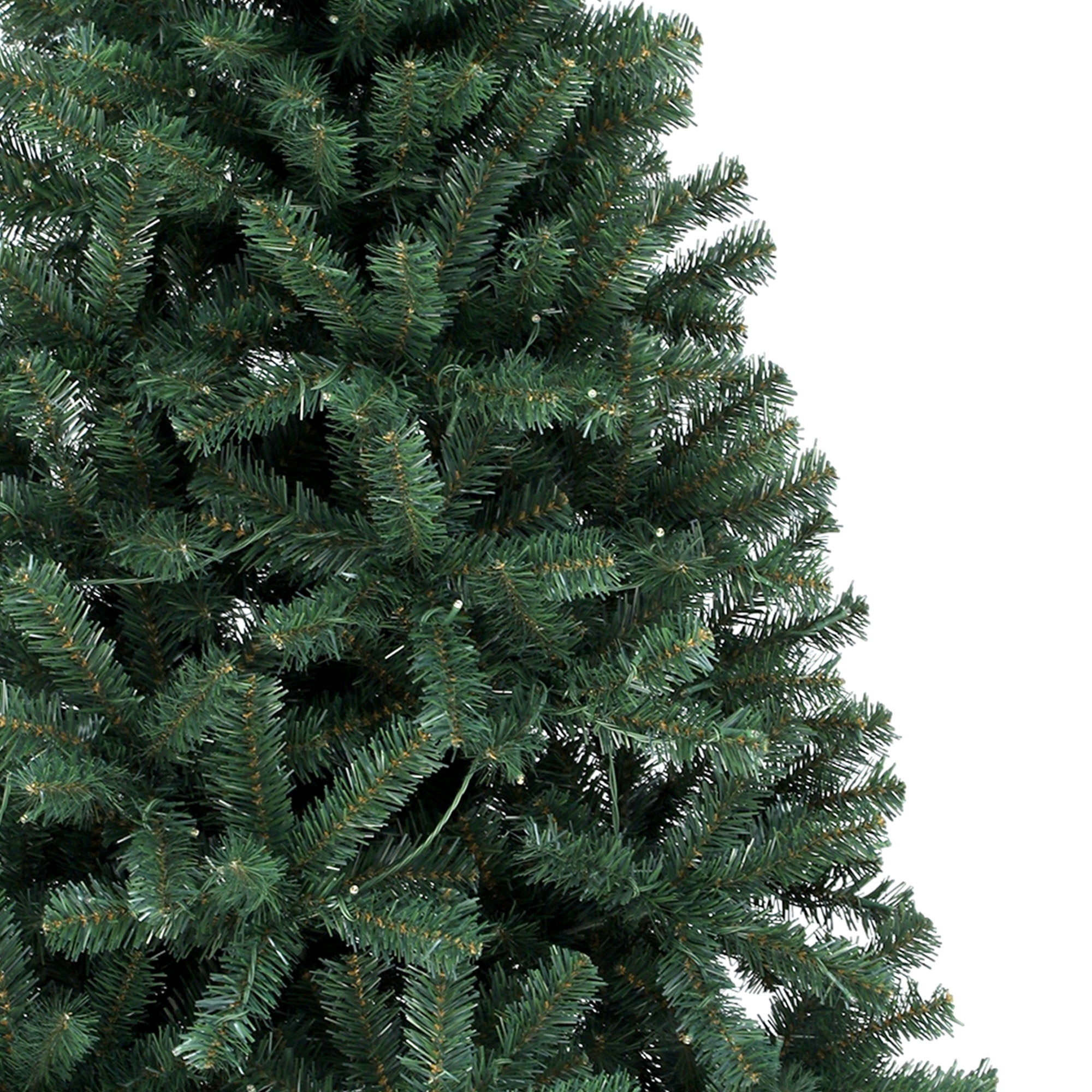 Uforic 6ft Pre-Lit  Artificial Christmas Tree with 1000 Branch Tips&250 Warm Lights, Remote Control, Green