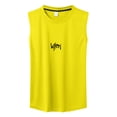 thumbnail image 4 of UAYOTSE Men Summer Sleeveless Tee Breathable Relaxed Fit Casual Tops for Beach Vacation Party,Sizes XXL, 4 of 9
