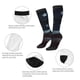 thumbnail image 3 of Fotbe American Flag Waving Print Calcetas Divertidas Estampadas para Hombre y Mujer, Calcetas de Algodón hasta la Rodilla para Caminar, Correr, Enfermería y Embarazo, 3 of 6