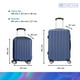 thumbnail image 2 of Set de 2 Maletas de Viaje Check. In Texturizadas 8 kg y 20 kg azul, 2 of 16