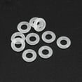 thumbnail image 2 of Uxcell 6mm OD 3mm ID 1.5mm Width Silicone Seal O-Rings White 10 Pack, 2 of 5