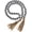 Grey, variant on Minzimin Decor Wood Beads Garland Farmhouse Wall Hanging Decorations Natural Wooden Bead Tassel Decorative for Coffee Table Christmas and Prayer