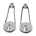 thumbnail image 3 of Timing Pulley Set, Timing Pulley Set 20 Teeth 60 Teeth Aluminum Synchronous Wheel with 280mm Length 6mm Width Timing Belt for 3D, Timing Belt Tools, 3 of 8