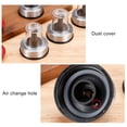 thumbnail image 6 of Reheyre Set of 2 Stainless Steel Oil Vinegar Bottles Pourers - 45mm Plugs Dispensers, 6 of 8