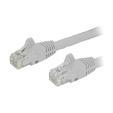 UPC: 0065030869720 | StarTech N6PATCH20WH StarTech.com Cat6 Patch Cable – 20 ft. – White Ethernet Cable – Snagless RJ45 Cable – Ethernet Cord – Cat 6 Cable