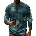 thumbnail image 4 of Dwelliawo Long Sleeve Shirts for Men Winter Stretch Comfy Sport Shirt Baggy Relaxed Fit Lightweight Classy Athletic Tops Coffee L, 4 of 5